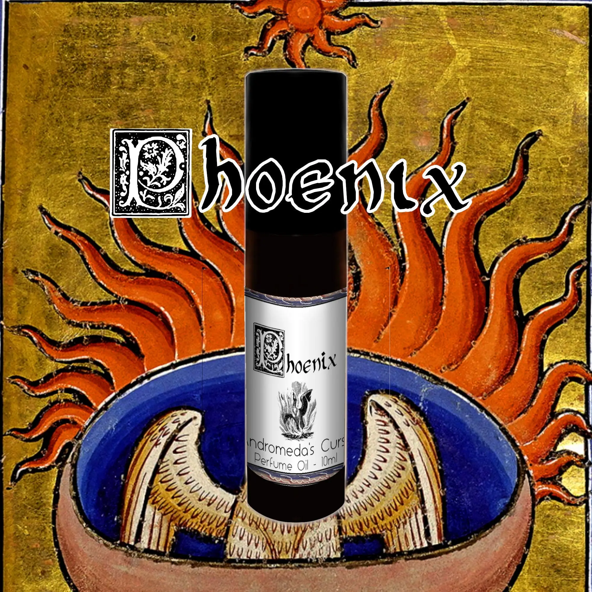 Phoenix - Bergamot, Black Tea - Rollerball Perfume Oil