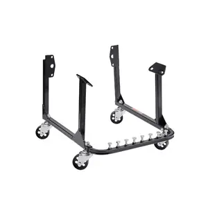 VEVOR Engine Stand, 750 LBS Load Capacity Engine Motor Stand, Heavy-Duty Steel Motor Holder with 4 Swivel Casters and 4 Hook Positions, Suitable for BB-CHEVY and GEN-1 SB-CHEVY Engines