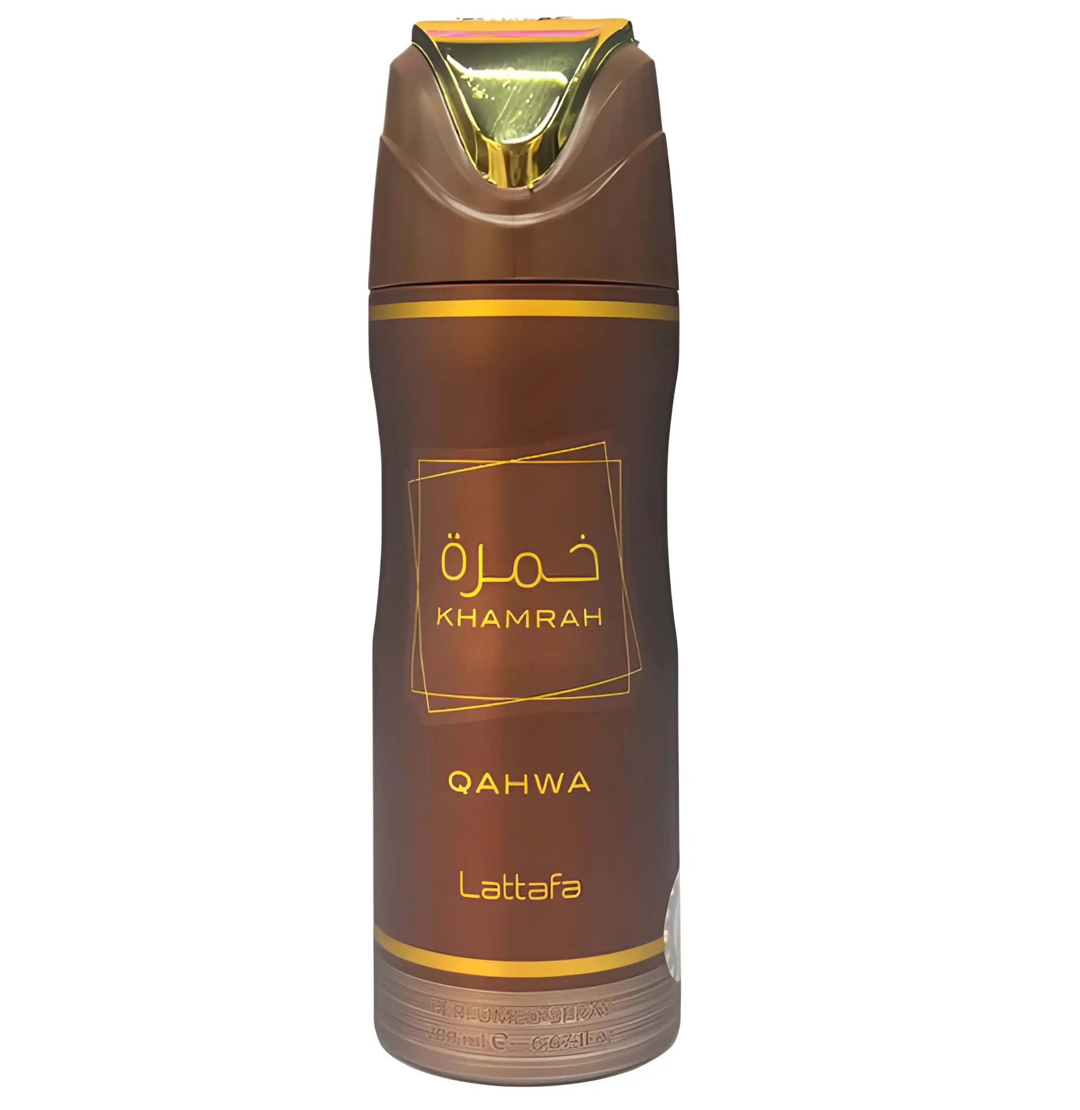 Lattafa - Khamrah Qahwa Coffee Inspired Fragrance - Deodorant Spray 200ml (6.67oz) for Men and Woman