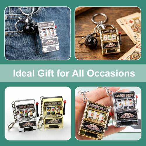 Mini Fruit Slot Machine Keychain Novelty Keyrings Lucky Charm Novelty Gifts Mini Casino Pendant Bag Charm Mini Bag Keyring for Kids Adults Mini Fruit Slot Machine Keychain Novelty Keyrings Lucky Charm Novelty Gifts Mini Casino Pendant Bag Charm Mini Bag Keyring for Kids Adults