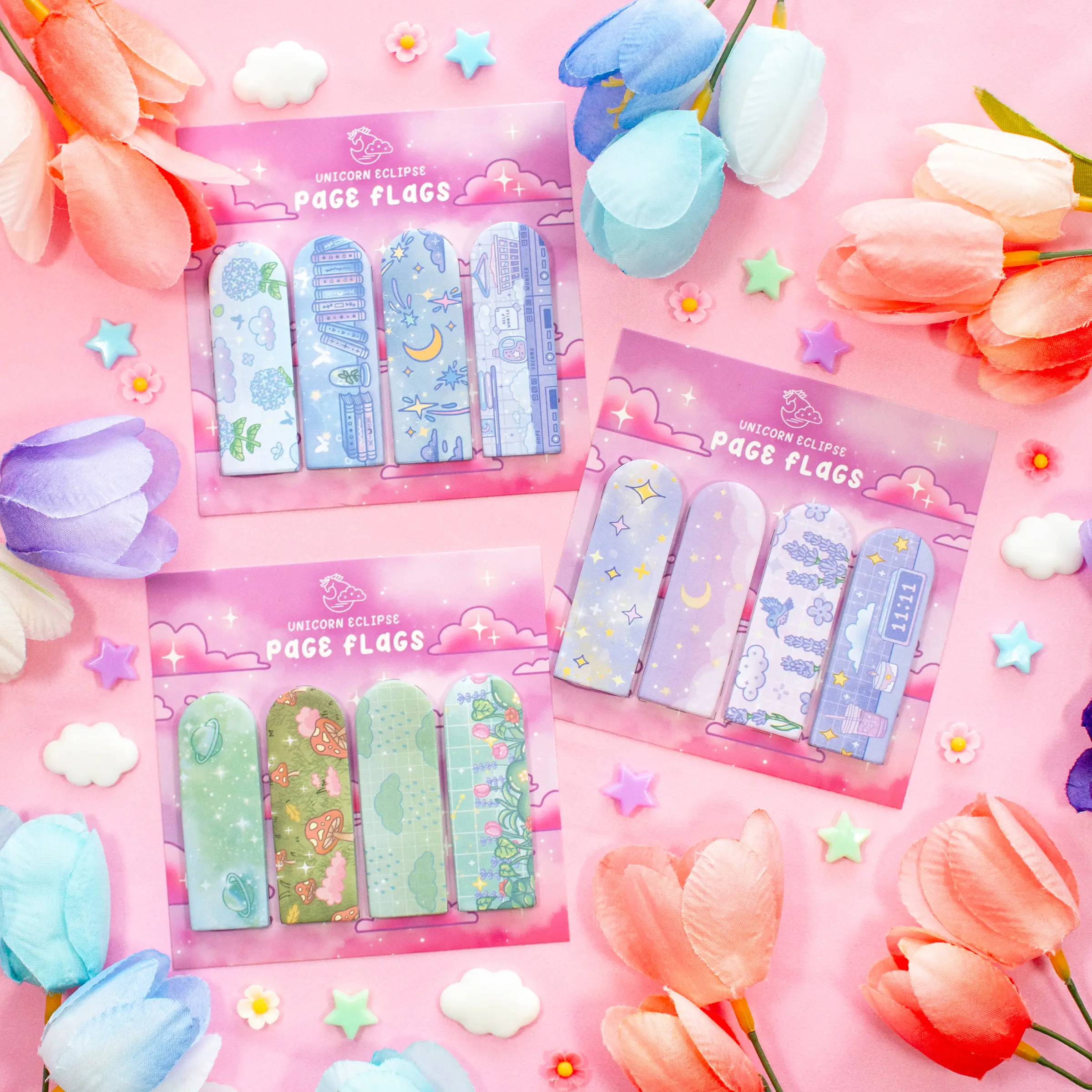 Sticky Page Flags for Books