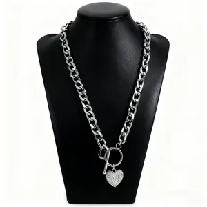 Women's Heart Initial Pendant Necklace! All-Match Jewelry for Daily, Party & Gifting