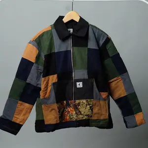 Upcycled Patchwork Jacket Size S