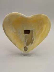 Mexican Onyx Heart Crystal Dish - Stone Dish