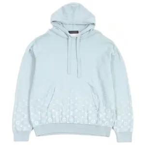 Pre-owned Louis Vuitton Cotton Small Leather Goods Monogram Gradient Pullover Hoodie XL