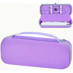 Case Compatible with Houzzi/for NuDerma/for Signstek/for APREUTY/for FAZJEUNE/for NewWay Professional Clinical Portable Handheld High Frequency  Wand Machine, 6 Neon & Argon Wands-