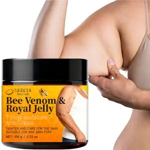 Queen Bee Shaping Arm Cream, Rich in Salicylic Acid & Bee Venom, Soothing Repair, Deep Hydration, Deep Moisturizing Repairing, Improves Dry Arms, Hydrating, Spring Essential Gift, Body Care