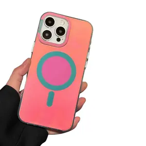 Summer Macaron Candy Color Phone Case for IP 16 Pro Max 15 Pro 14 13 Luxury Elegant Design for Women Soft Shockproof Protective Cover Cellphone Smartphone Protection Protector Casing Protector