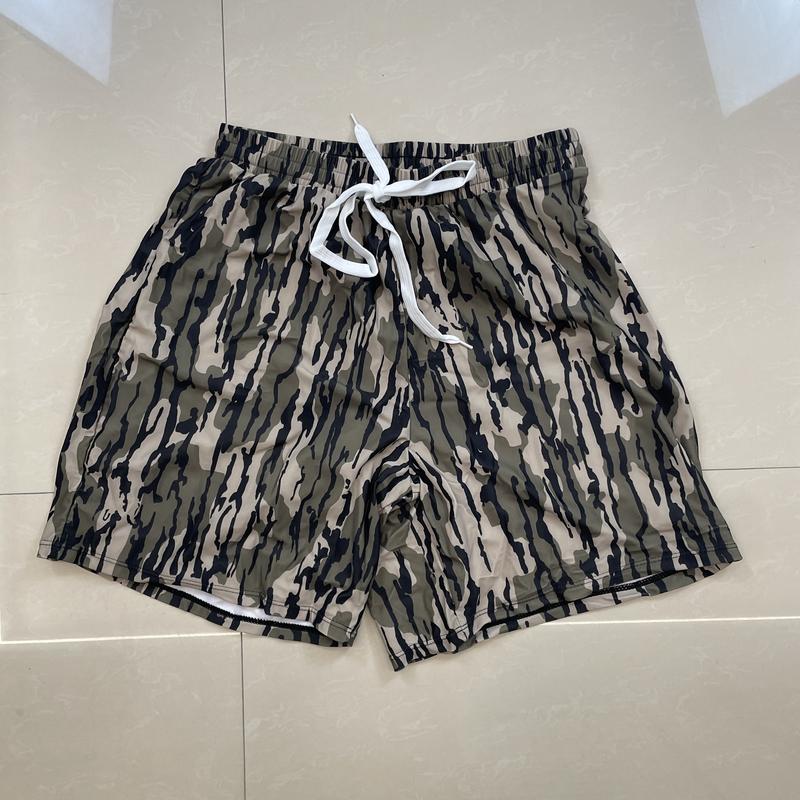 Adult men swim shorts beach wear swim wear summer camo bottom bathing shorts