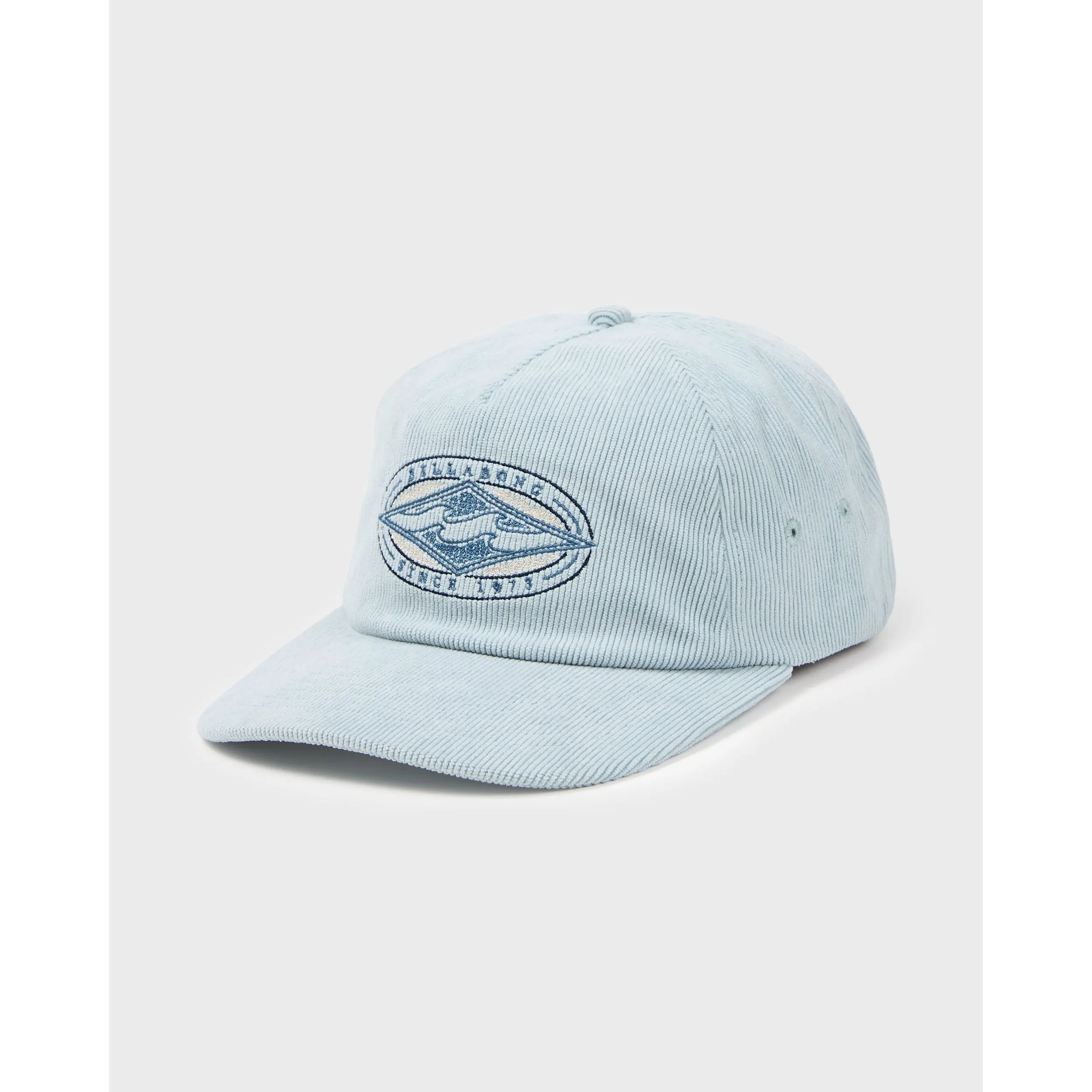 Heritage 5-Panel Strapback Hat - Dusty Blue