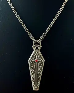 MEDIEVAL COFFIN NECKLACE