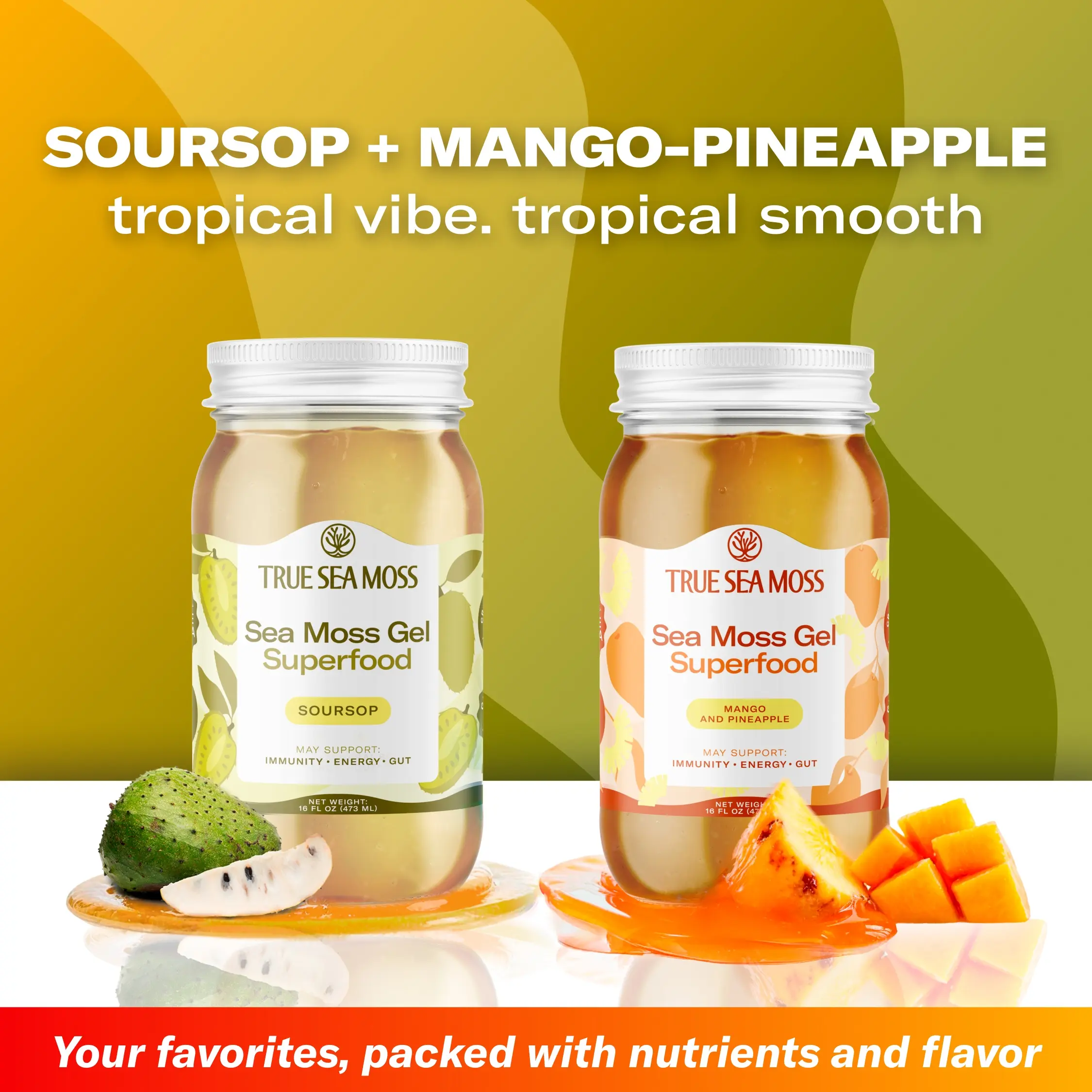 Mango-Pineapple + Soursop