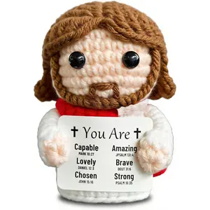 Positive Crochet , Emotional Support Christian Gifts for Women Teens, Religious Gifts for Women Men, Stocking Stuffers for Women