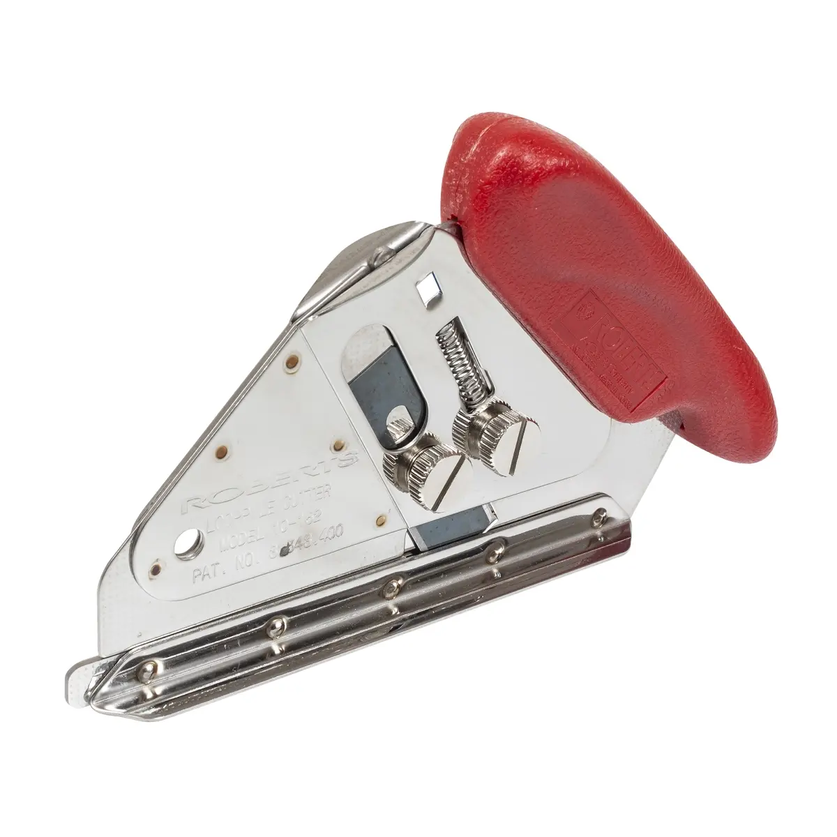 Roberts Stainless Steel Loop Pile Cutter, 2-Blade Cut Design, Comfortable Cutting Angle, Easy Blade Insertion - Kitchen Utensil for Carpet Cutting