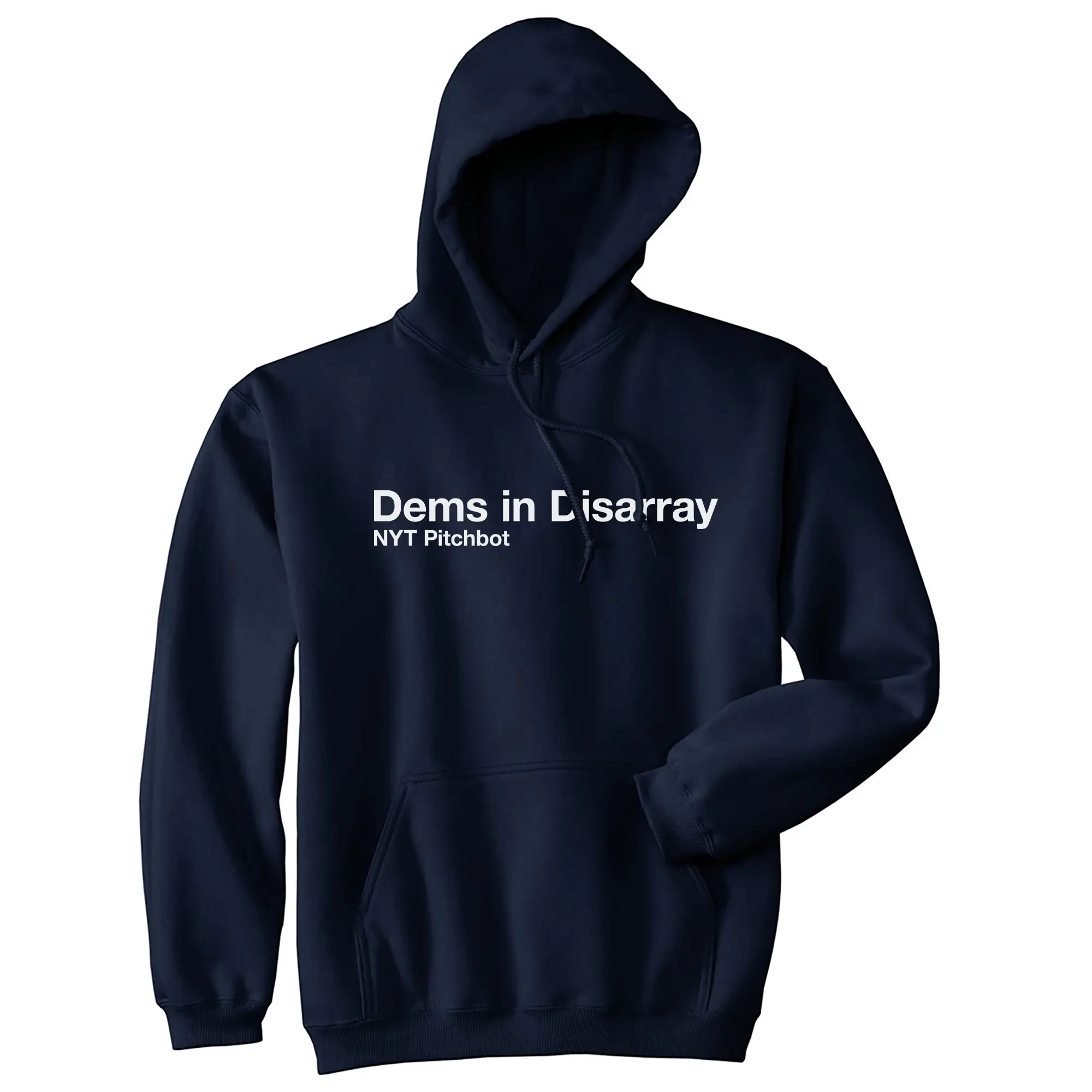 Dems In Disarray Unisex Hoodie Funny Sarcastic Novelty Hooded Sweatshirt Unisex Vintage Fashion Hoodies Sarcastic Hoodie Novelty Sweatshirt Navy -