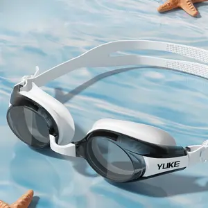 Premium Adult Swimming Goggles – Anti-Fog, Waterproof,  Nearsighted Lenses for Men & Women Swimming