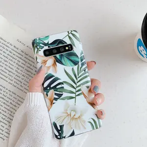 Samsung Flower ShockProof Protective Phone Case S20 Note10Plus S9 S10Plus S10E S8 Plus S10 S9Plus A51