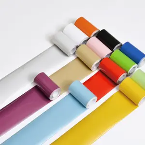 Glass Door Warning Decorative Sticker PVC Waterproof Self-Adhesive Wall Border Decal Corner Decoration Instant Patch Roll 393.7x3.937 Inch