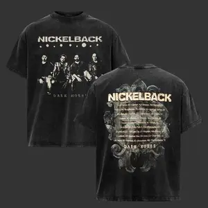 Vintage Retro Nickelback Dark Horse Tour T-Shirt 2 sided , Nickelback Shirt , Rock Band Shirt, Retro Music Tee, Rock Music Lover Shirt, Vintage Band Shirts Casual Comfort Cotton Fabric Fit Top , Top Men's and Women's Clothing . Womenswear Apparel
