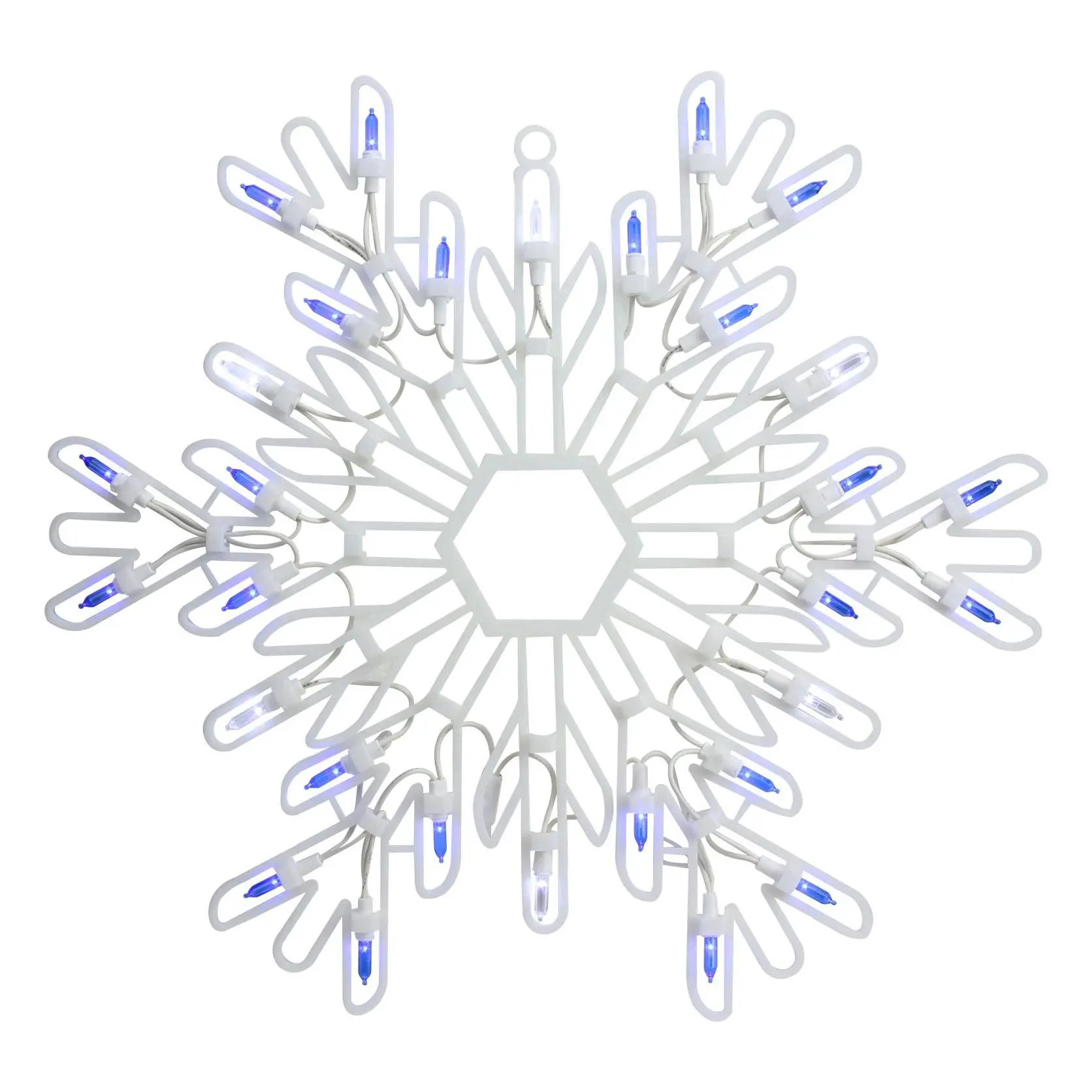 Northlight 16" LED Snowflake Window Silhouette