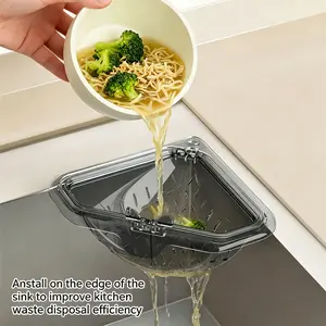 Magnetic Sink Filter Basket, Hanging Drainer for Kitchen, Food Waste Remover, Anti-Clog Water Strainer, New Design, Easy Cleaning, Strainers For Kitchen