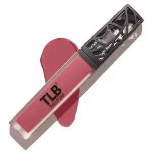 The Lip Bar - Nonstop Liquid Matte Lipstick, Unimpressed (Chocolate Red-Brown) - High Pigment - One Swipe - Long Lasting - Jojoba Oil, Vitamin E - Vegan & Cruelty Free - Makeup & Cosmetics - .24 fl oz