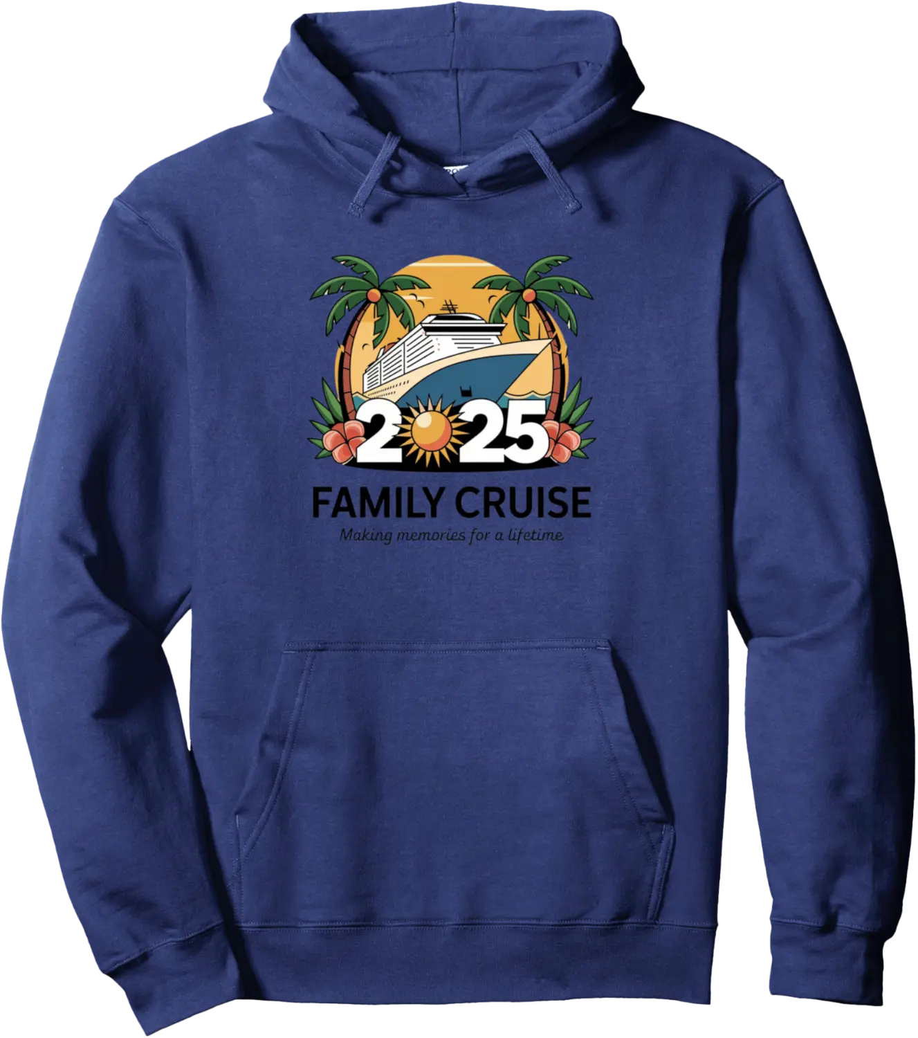 Family Cruise Vacation 2025 New Year Reunion Friend Matching Pullover Hoodie - Viqarfaroo Shop 24B0DNMH1HPZ