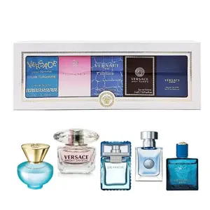 Versace Miniatures Collection 5pcs x 5ML Mini Gift Set Unisex Versace Miniatures Collection 5pcs x 5ML Mini Gift Set Unisex