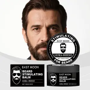 Beard Balm for Men – Softens, Conditions & Tames Coarse Beard Hair – Lightweight Moisturizing Beard Cream for Smooth, Manageable Facial Hair – Gentle Daily Care