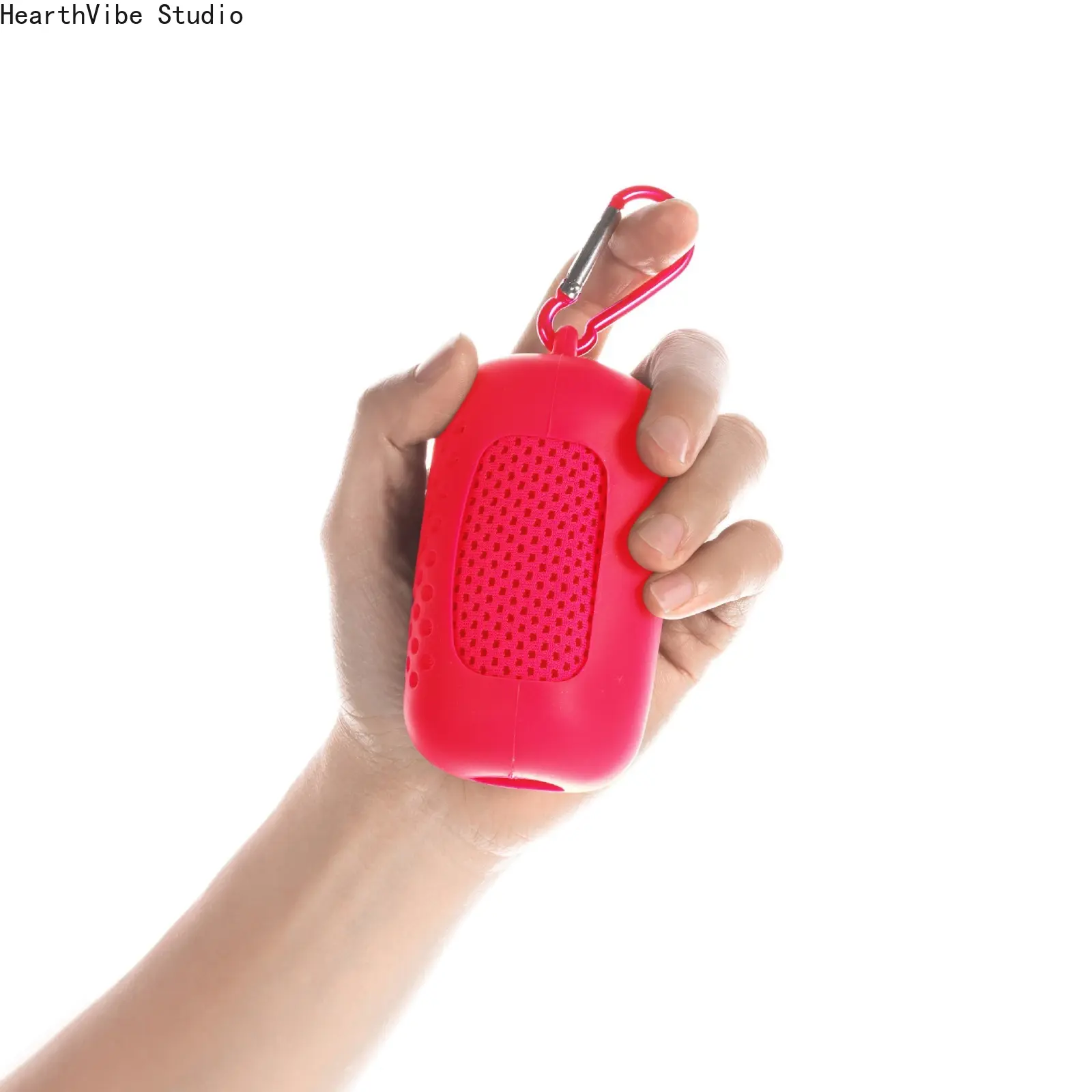 Round Silicone - Big Red