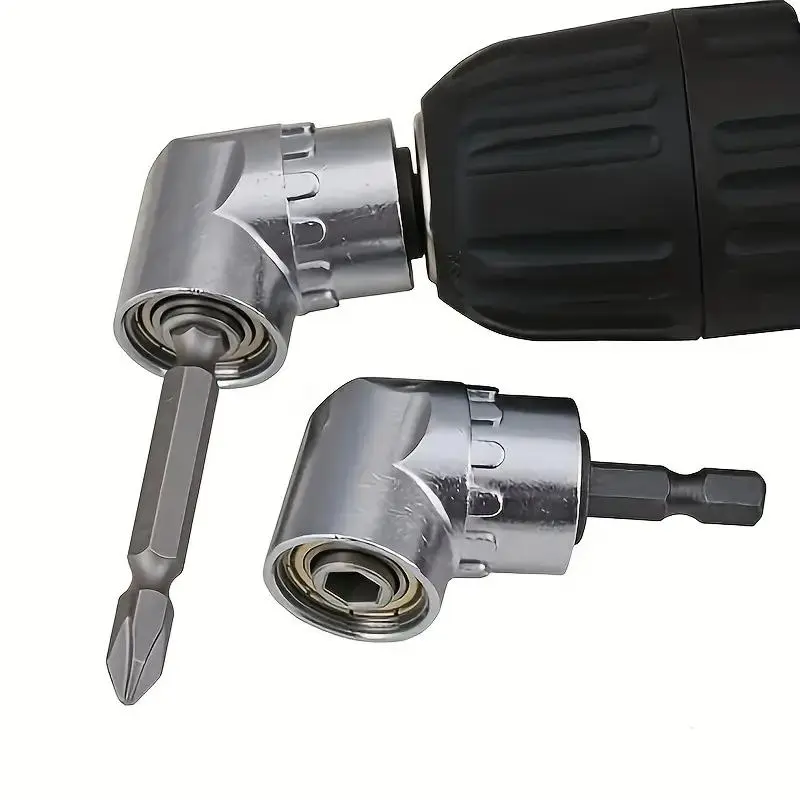 105 Degree Angle Head Electric Angle Wrench, Electric Screwdriver Hardware Tool Accessories, Drill Attachment, Angle Electric Device, Angle Screwdriver, Power Tools, Cordless Power Drill, Repair Tool Kit