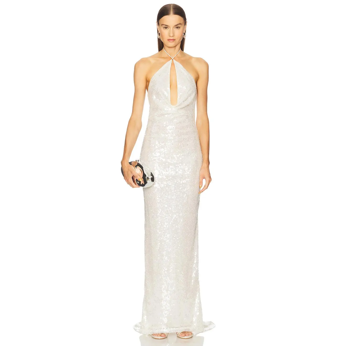 Michael Costello x REVOLVE Lucie Gown in Champagne Michael Costello x REVOLVE Lucie Gown in Champagne
