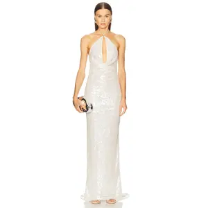 Michael Costello x REVOLVE Lucie Gown in Champagne