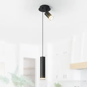 Angelina 2 - Light Cylinder Linear LED Pendant Light[No Bulb]