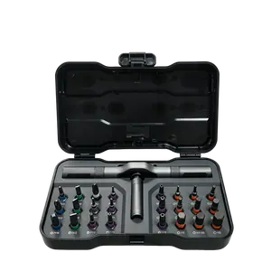 24in1 Multifunction Ratchet Screwdriver Set Multi Magnetic Bits Mini Repair Tool Kit Household Tool for PC & iPhone, Gadget Maintenance, Compact Toolset, Portable Toolkit, Sturdy Ratchet, Hand Tool Collection, Multibit Driver, Electrical Repairers
