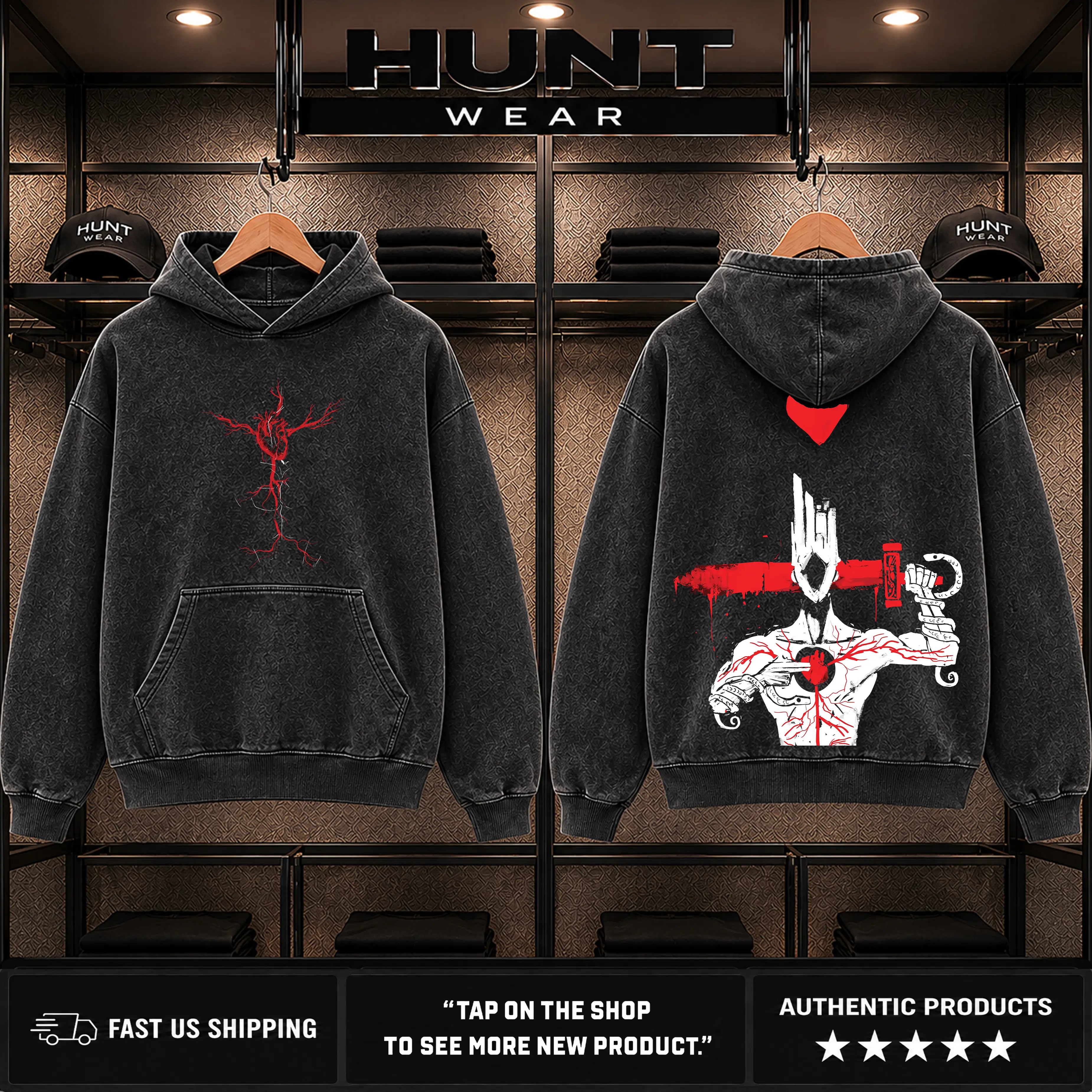 Minos Prime Ultrakill Graphic Washed Anime Graphic Washed T-Shirt, Tank Top, Hoodie Vintage Acid Wash Streetwear, Retro Indie Gaming Pullover, Cyber-Grind Aesthetic Heavyweight Sweatshirt tee