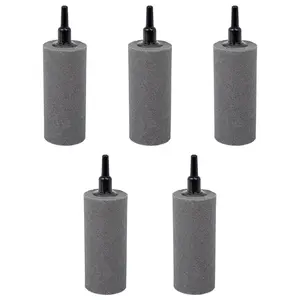 AquaDream Classic 3-Inch Cylinder Aquarium Filter Diffuser - High-Quality Carborundum Material, Perfectly Sized Bubbles, Easy to Use, 1-Year Warranty