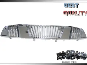 NEW  FRONT UPPER GRILL CHROME for NISSAN FRONTIER 05-08 & PATHFINDER 05-07 2.4L 2.5 4.0L L4 V6 4.0L 2005-2008