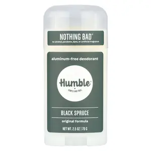 Humble Brands Aluminum-Free Deodorant, Black Spruce, 2.5 oz (70 g)