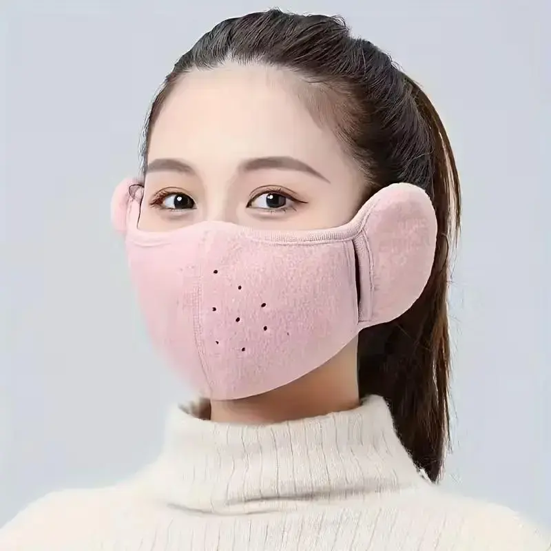 Winter Windproof, Cold Proof, Warm Mask, Anti Freezing, Breathable Men'S And Women'S Earmuffs, Thickened Outdoor Cycling Mask Winter Windproof, Cold Proof, Warm Mask, Anti Freezing, Breathable Men'S And Women'S Earmuffs, Thickened Outdoor Cycling Mask
