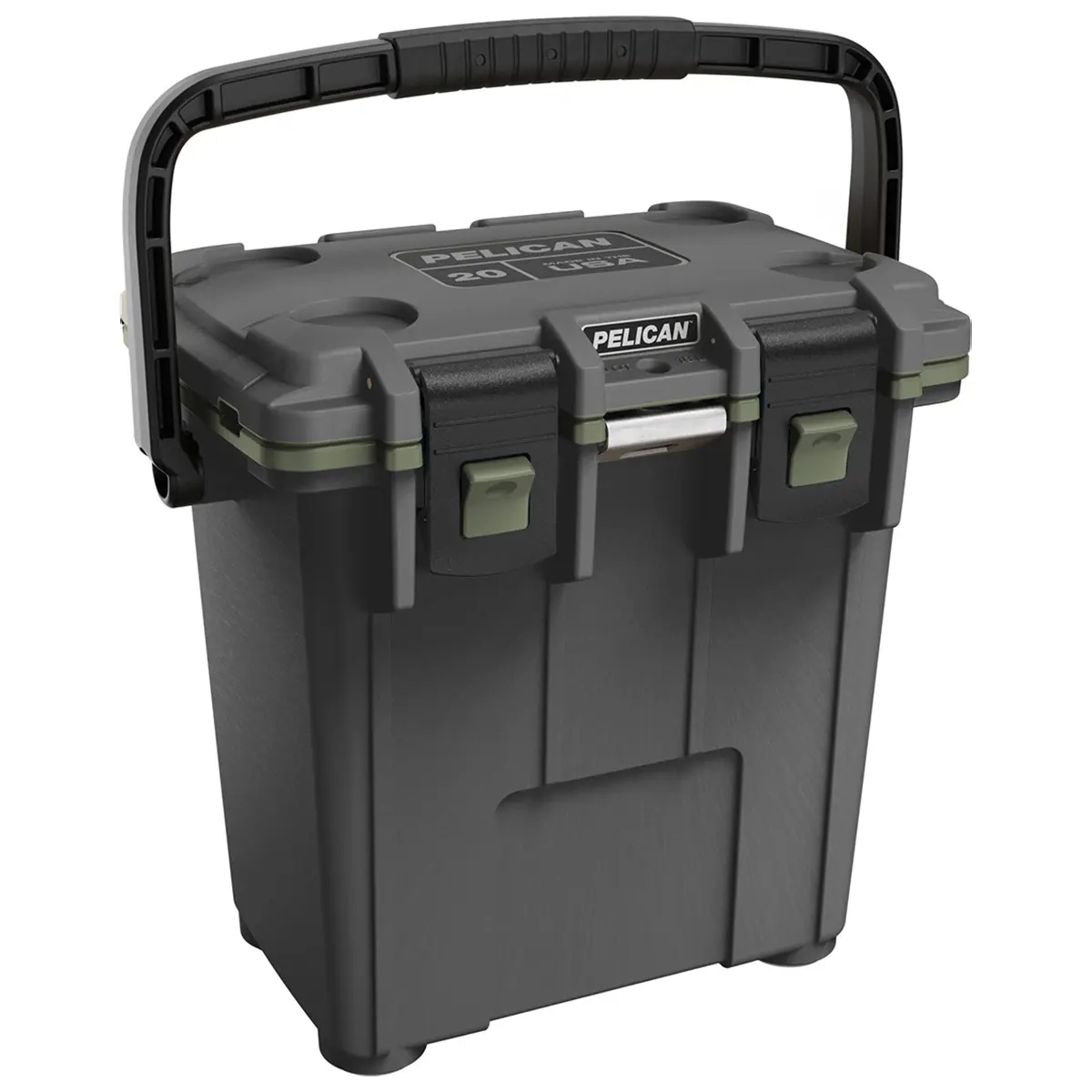 Pelican 20QT Elite Cooler, Large Functional Outdoor Camping Cooler for Hunting, Ideal for Sports & Outdoor Camp Kitchen Use