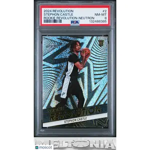 Stephon Castle 2024-25 Panini Revolution #2 Rookie Revolution Neutron 015/125 RC
