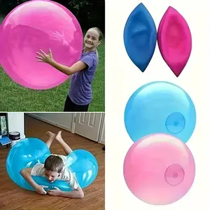 Giant Transparent Bubble Ball, Fillable Water Bubble Ball, Perfect for Outdoor Fun, Beach Activities, Party Games, Celebrations