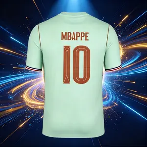 2026 France National Away ang Home 10# Mbappé Short Sleeve Soccer Jersey Quick-Dry