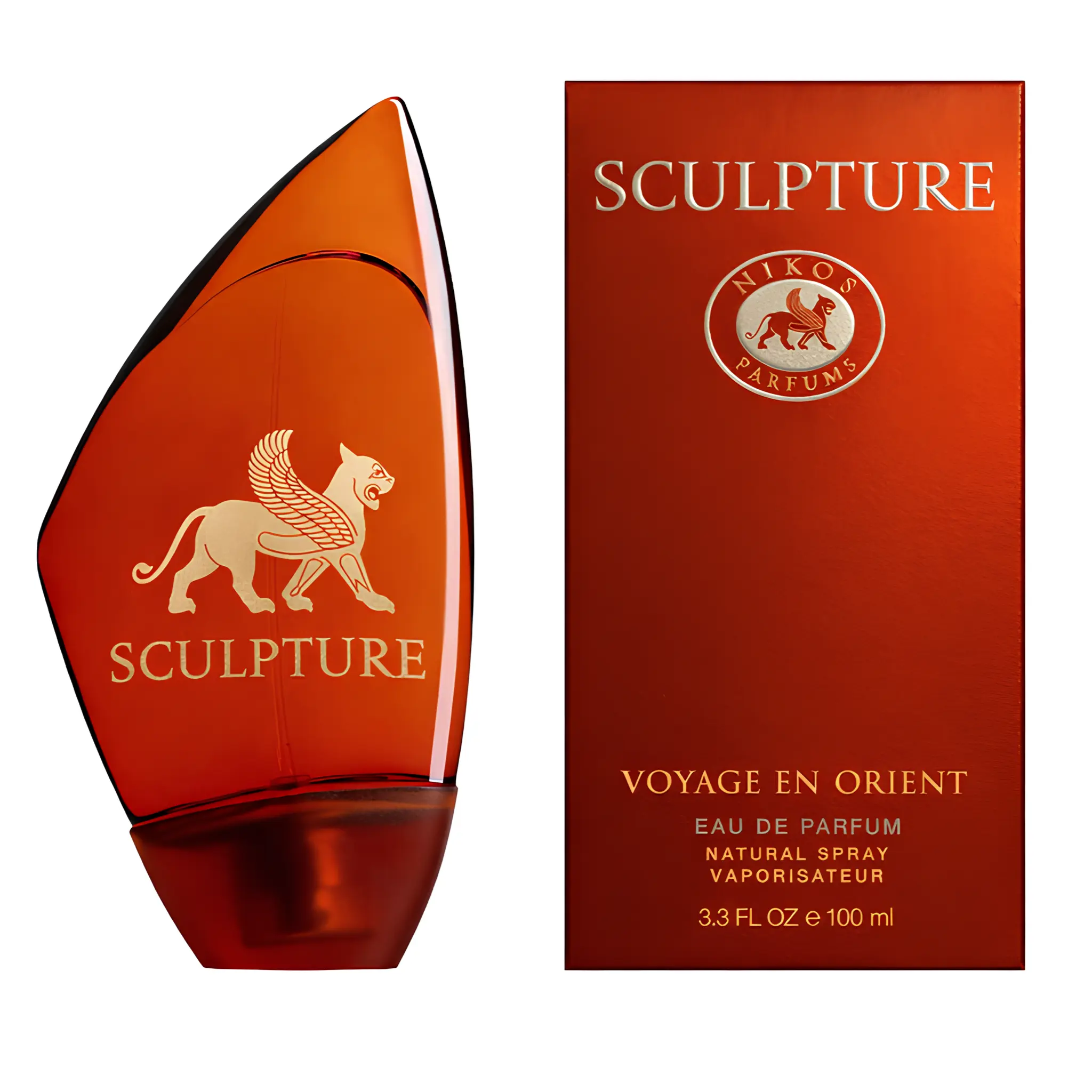 Nikos Sculpture Voyage En Orient for Women Eau de Parfum Spray, 3.4 Ounce
