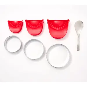 Cooking Light 7-Piece Empanada & Dumpling Press Kit