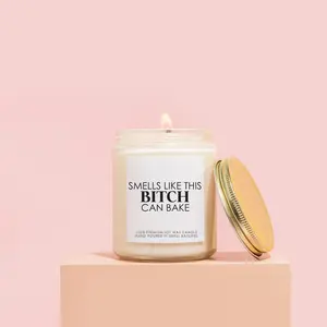 Funny Baker Candle Gift, Funny Housewarming Candle for Kitchen, Professional Baker Funny Gift, Culinary School Graduate, Pastry Chef Candle
