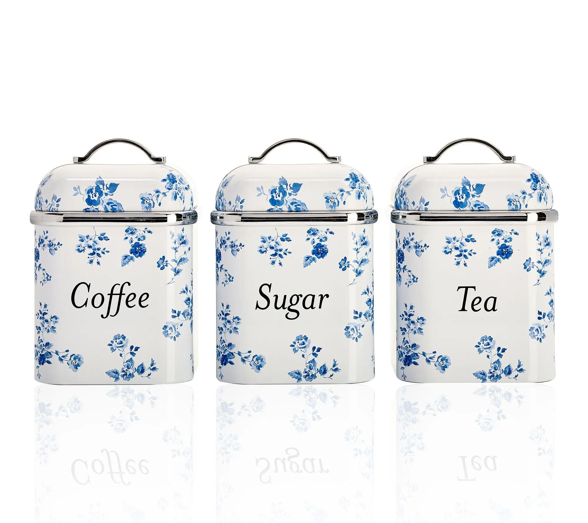 Laura Ashley VQ 3pc Canister Set Laura Ashley VQ 3pc Canister Set