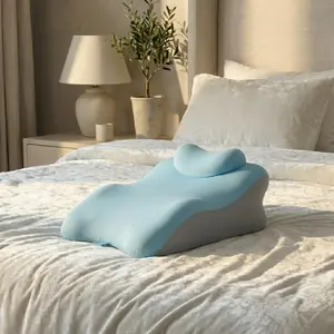 Memory Foam Pillow, Ergonomic Design, Versatile Used， for Neck, Back and Leg Support, Suitable for Face-Down Reading , Soft and Comfortable Fabric, Multi-Purpose, Removable, SleepingPillow Home, Sofa，Living Room, Bed，pillow  TikTokShopHolidayHaul