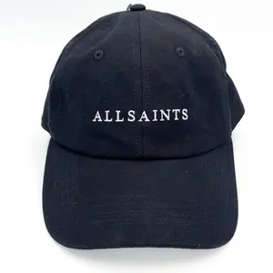 All Saints Classic Logo 6-Panel Baseball Cap One Size | Everyday Streetwear Essential